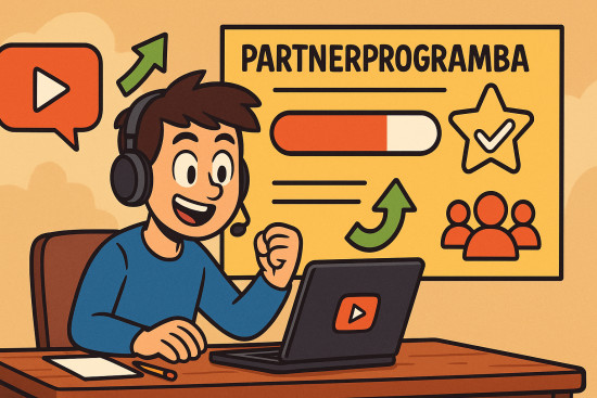 YouTube Csatorna Elemző illusztráció